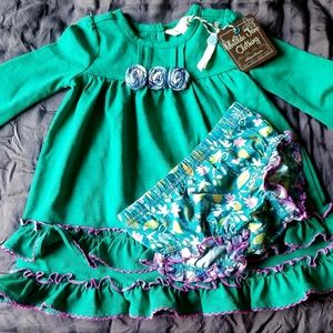 NWT Under The Leaves Matilda Jane 6/12 M Dress